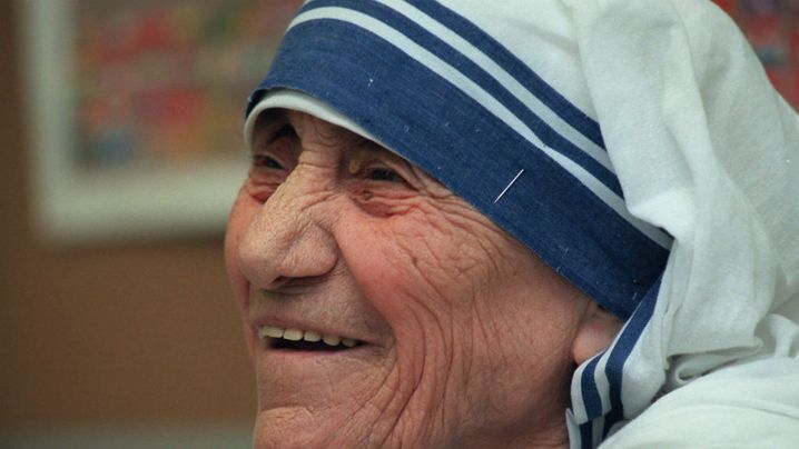 Mother Teresa. (AAP)