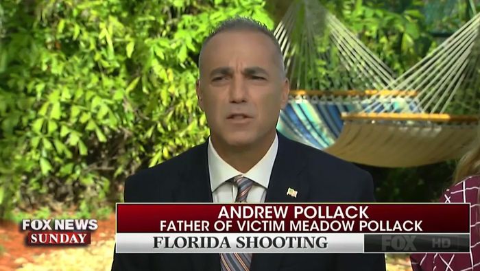 Parkland victim's dad rips media for gun-control focus