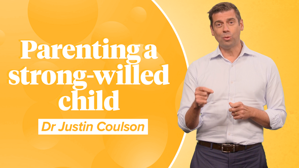 Dr Justin Coulson on how to manage a strong-willed child