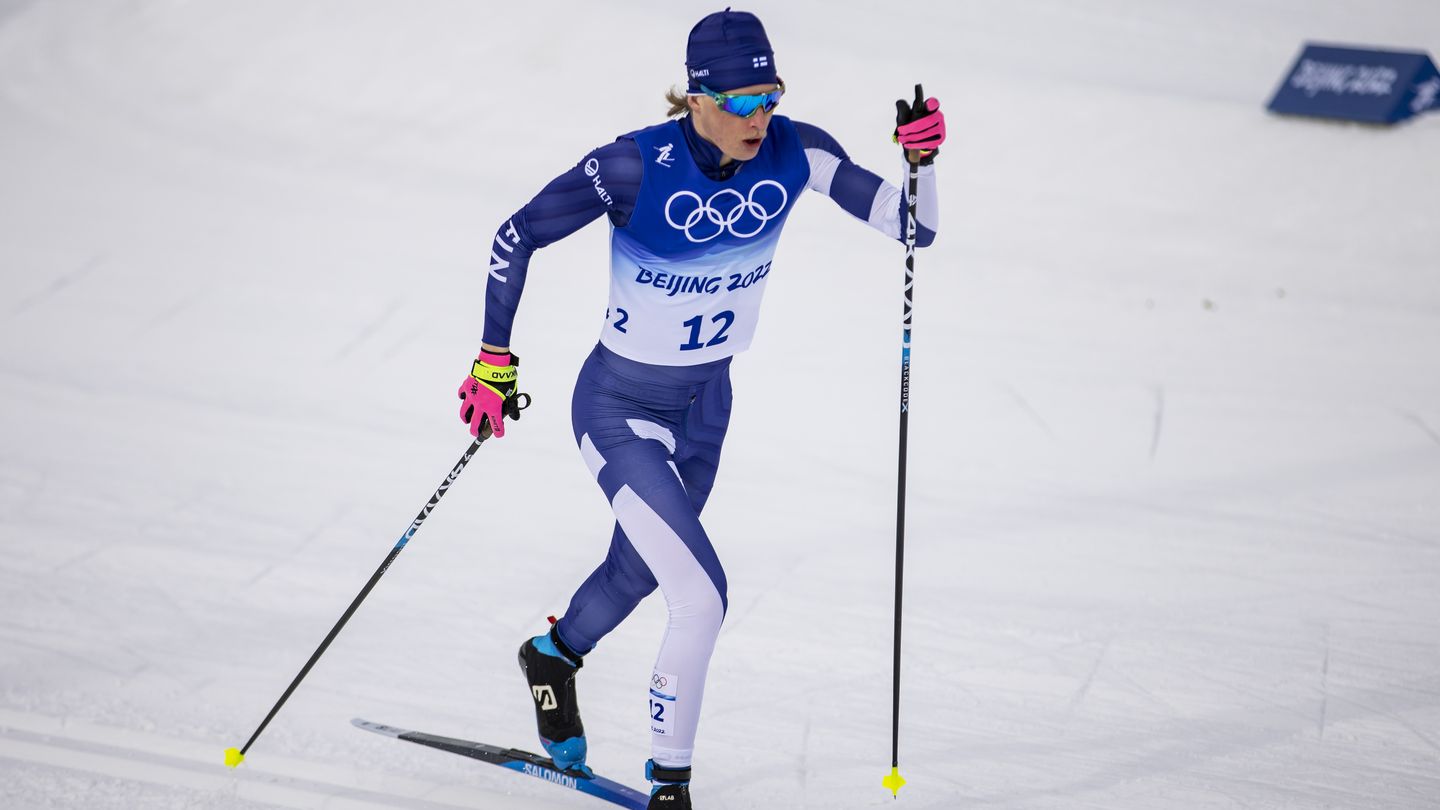 Finnish Cross Country Skier Frostbite