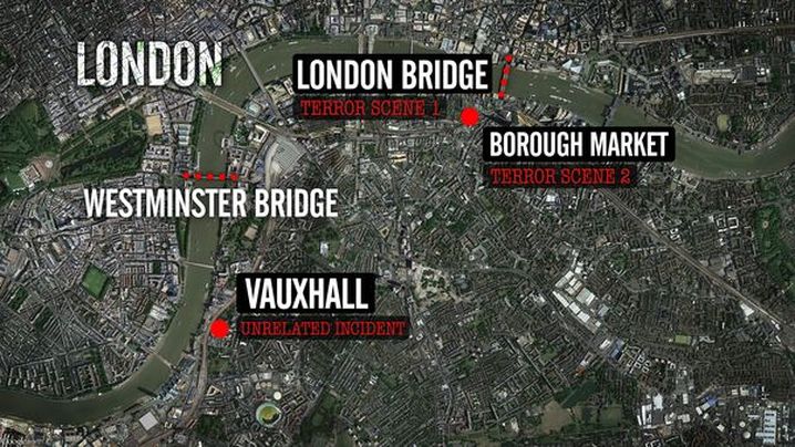 Police release 12 people held after London atrocity and name two attackers