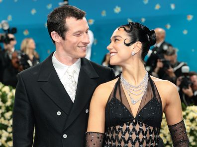 Callum Turner and Dua Lipa