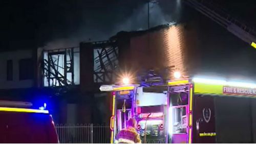 The cause of the blaze is being investigated. (9NEWS)