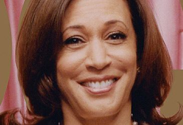 Which magazine is accused of "whitewashing" Kamala Harris' image for their cover?