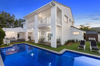 Chloe Szepanowski and Mitchell Orval selling Gold Coast house