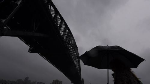 A rain band is tracking across NSW today. (AAP)