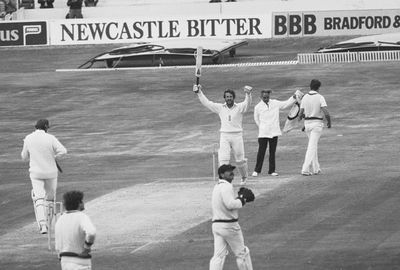 Australia were skittled for 111 to hand England an impossible win at Headingly in 1981.