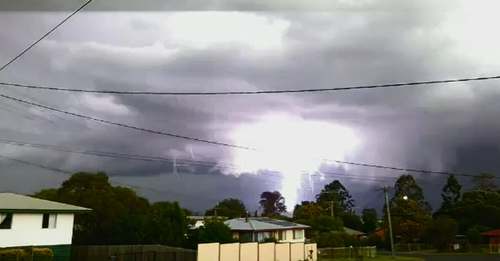 A thunderstorm asthma warning is in place for parts of Victoria as those with breathing and heart issues are at risk.