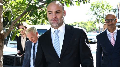 Brett Stewart has walked out of court with a promise to behave after being found with cocaine on him.