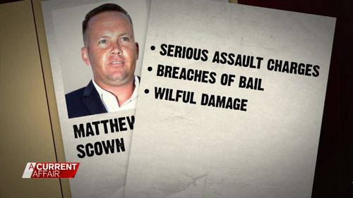 Scown had a criminal record.