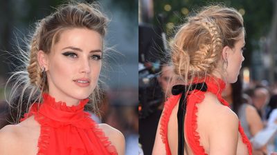 <p>Amber Heard took home the prize for the world’s most intricate braid at the European Premiere of <em>Magic Mike XXL</em>.</p>