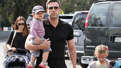 Ben Affleck, Jennifer Garner, Violet Affleck, Samuel Affleck