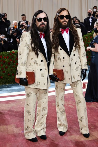 Jared Leto and Alessandro Michele 