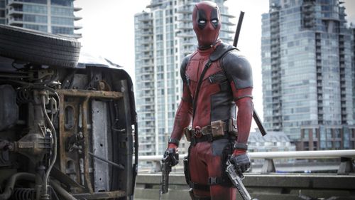 Actor Ryan Reynolds in Deadpool. (AAP)