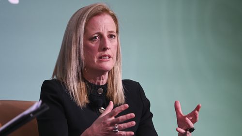 Katy Gallagher at the AFR Government Services Summit