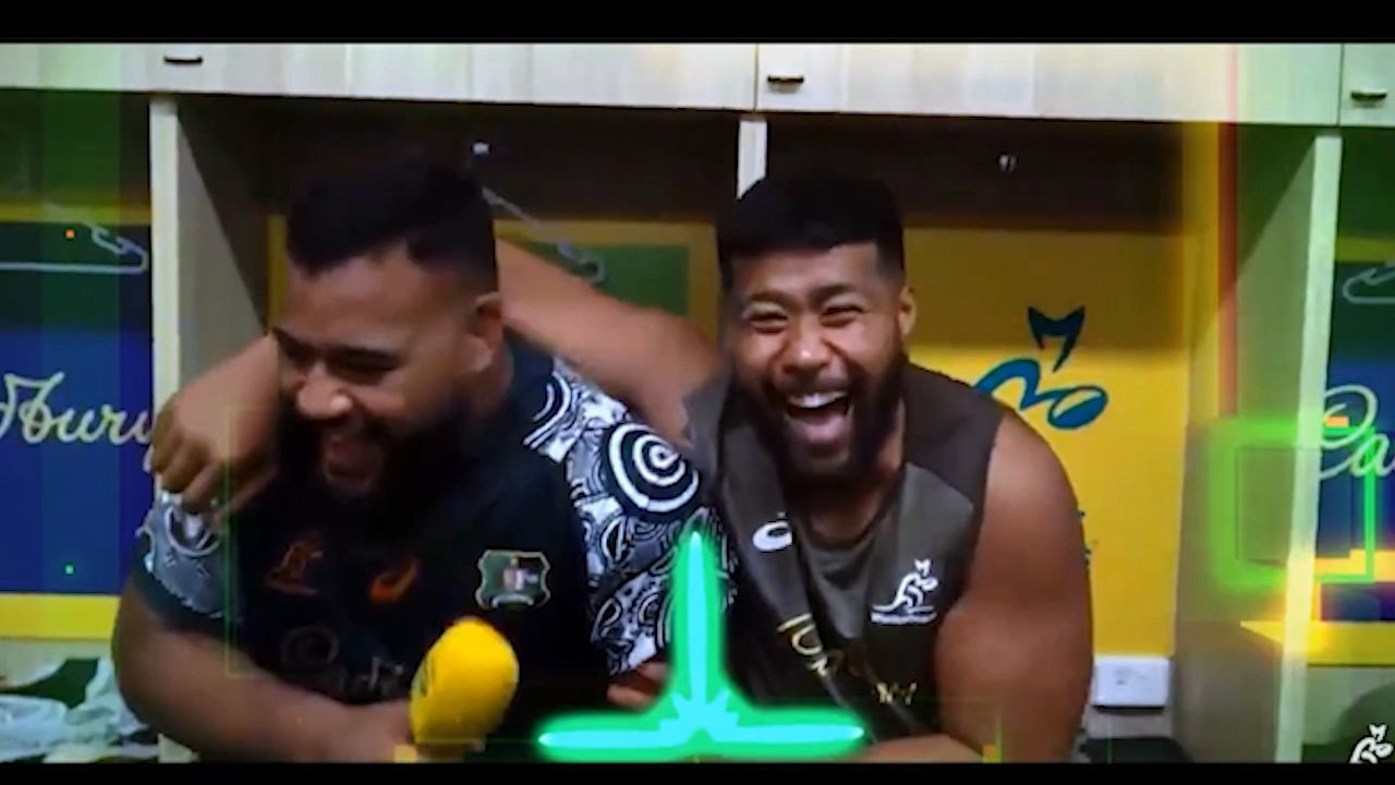 Rugby Championship: Wallabies prop Greg Holmes declares Taniela Tupou the 'best tighthead in the world'