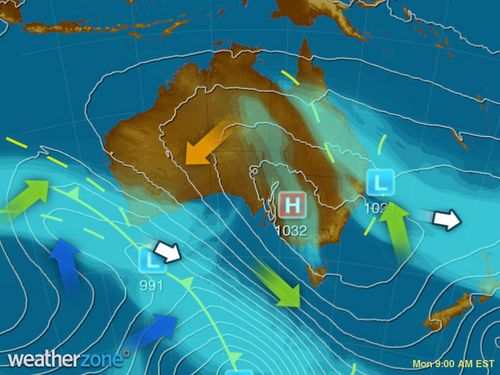 WA and QLD are both being hit by wet weather. (Weatherzone)