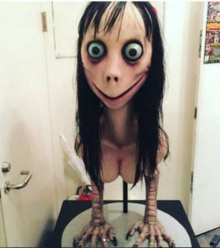 How To Make A Scary Momo Challenge Halloween Costume For Cheap