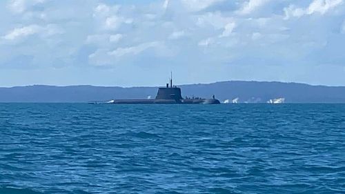 A submarine has been spotted off the southeast Queensland coast this morning in the most recent sighting of heightened military activity in the sunshine state. 