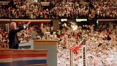 Typically presidential conventions function as coronations of a predetermined primary winner.