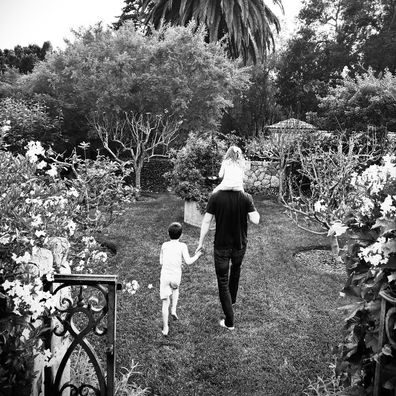 meghan photo of prince harry and children 