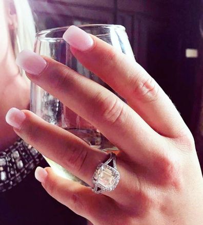 Elizabeth Rooney, Rosie O'Donnell, engagement ring, Instagram photo