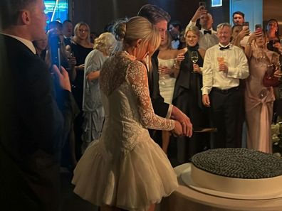 Lachie Whitfield and Adelle Beckwith wedding