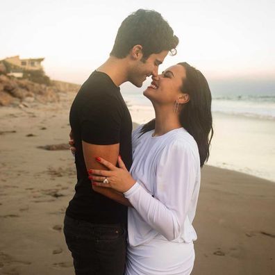 Demi Lovato and Max Ehrich announced their engagement in July.
