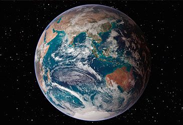 What is the estimated population of Earth?