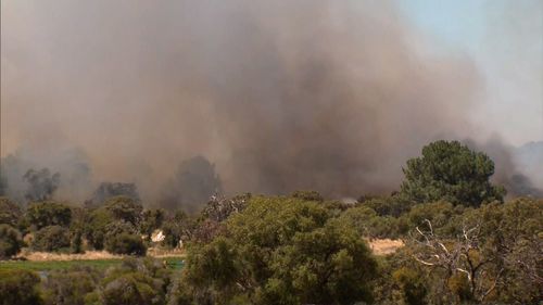 Jandabup Perth bushfire emergency