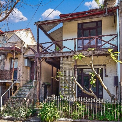 Pair of ‘derelict terraces’ in Sydney hotspot on offer for seven figures