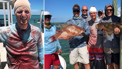 While the extent of Will Krause’s injuries was not immediately known, a photo taken of the Florida native on the dock shows him with a bandaged head and a blood-soaked shirt.