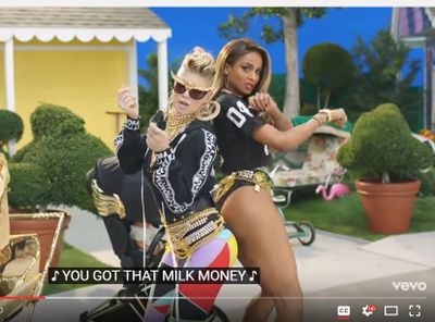Starring stroll: The Cybex Priam by Jeremy Scott featured in Fergie's music video for <a href="https://www.youtube.com/watch?v=bsUWK-fixiA" target="_blank">M.I.L.F $</a>