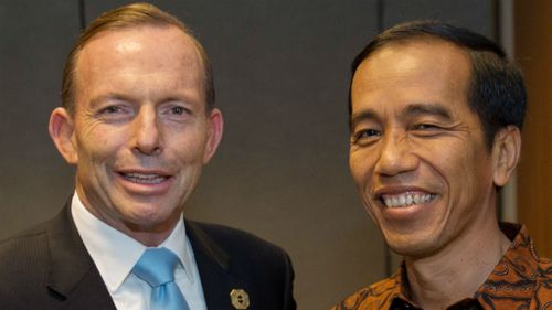 Prime Minister Tony Abbott with Indonesian President Joko Widodo in 2014. (AAP)