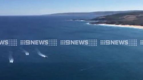 A number of people are involved in the search for the 25-year-old man. (9NEWS)
