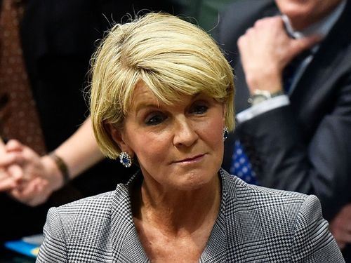 Ms Bishop was asked if the Liberal party would elect a popular woman as leader. 