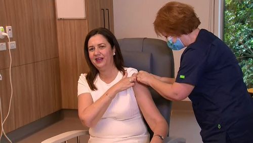Queensland Premier Annastasica Palaszczuk has received her COVID-19 vaccination this morning, revealing it's the third vaccination she's received in the past few months. 
