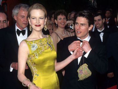 Nicole Kidman and Tom Cruise at the 1997 Oscars (Photo by Ke.Mazur/WireImage)