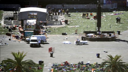 The scene of the shooting. (Image: AP)