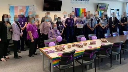 NSW Police are investigating whether a 'Wear it Purple' event at Mount Druitt station breached the Public Health Orders.