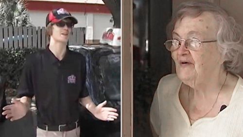 Man enlists pizza delivery driver to check on 'missing' grandmother after hurricane