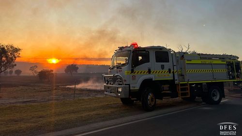 Perth bushfire