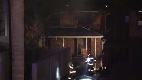 The Kogarah Bay home was destroyed by fire. (9NEWS)