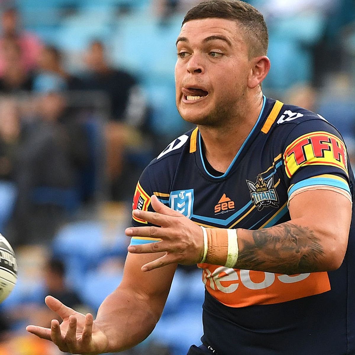 NRL 2020: Ash Taylor shines as Gold Coast Titans stun big brother Brisbane  Broncos