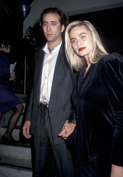 Nicolas Cage and Christina Fulton 