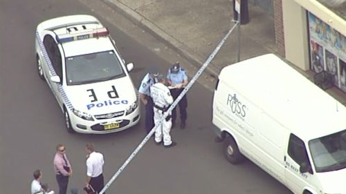Emergency services were called to a carpark on Allen Street in Penrith. (9NEWS)