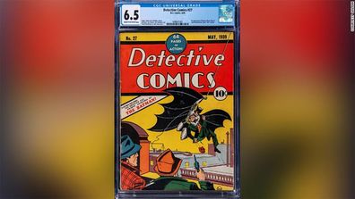 A rare copy of Detective Comics -the issue that introduced the world to Batman in 1939 - is set to fetch more than $1 million at auction this weekend and could flirt with a record.