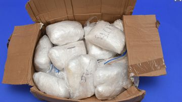 Police have seized 157 kilograms of methylamphetamine at Sydney Airport.