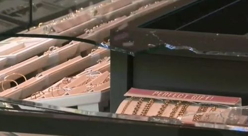 It's not clear how much the stolen goods are worth. Picture: 9NEWS