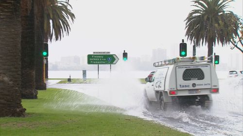 Tempête Perth Australie occidentale